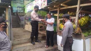 Polres Ciamis Polda Jabar Terus Berikan Himbauan 3M Ditengah Situasi Pandemi Covid-19