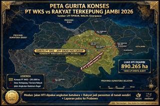Gurita Konsesi PT WKS di Jambi, Aidil Fitri: Rakyat Terkepung di Tanah Sendiri