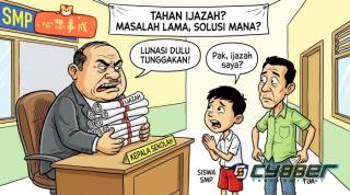 Siswa Piatu Tiga Tahun Tahan Ijazah, Dikemanakan Dana Bos SMP Marga Utama
