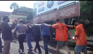 Polisi Amankan Enam Pelaku Pemerasan Terhadap Sopir Truk