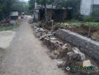 Pembangunan Drainasi di Desa Patrolsari yang Disebut Merupakan Aspirasi Dewan Tak Pasang Papan Informasi Proyek, Masyarakat Jadi Buta Pengawasan