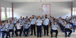Pasca Hebohnya Pengendalian Narkoba di Dalam Sel Rengat, Kemenkumham Kanwil Riau dan Jajaran Lakukan Test Urine  