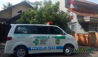 Mobil Ambulance Covid-19 Puskesmas Cimaragas, Kirim Tabung Oksigen ke Rumah Kepala Puskesmas yang Berada di Pamarican