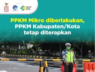 Tekan Angka Covid-19, Pemerintah Umumkan Perpanjangan PPKM Mikro