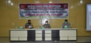 Itwasda dan Biro Rena Polda Riau Berkunjung ke Polres Inhu