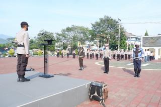 Jelang Operasi Patuh Lodaya 2020 Polres Sumedang Laksanakan Apel Gelar Pasukan