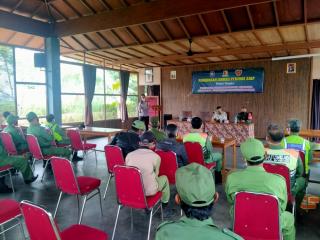 Polresta Bandung Berdayakan Linmas dalam Sosialisasi Vaksinasi Covid-19