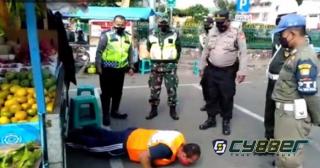 Petugas Gabungan di Sumedang Tindak Sejumlah Pelanggar PPKM Darurat, Ini Rinciannya