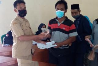 Pemdes Kutajaya Salurkan BST Kementrian Sosial Tahap ll