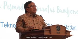 Menristek/Kepala BRIN Dorong Riset Pangan dan Nutrisi sebagai Solusi Penanganan Stunting di Tengah Pandemi COVID-19