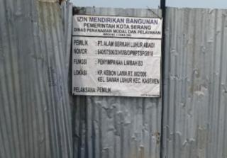 PT.ABLA Belum Dapat Undangan Musyawarah Pembangunan Penyimpanan Limbah B3