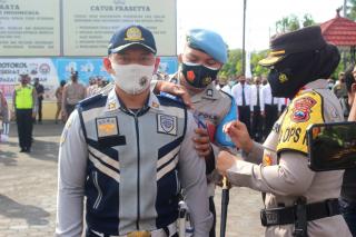Larangan Mudik 2021 Diberlakukan, Polres Tegal Kota Gelar Oprasi Keselamatan Lalu Lintas Candi 2021