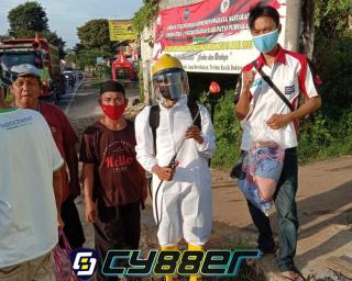 Peringati Aniversary Ke 10 LPKSM Satria Pangkal Perjuangan Gelar Baksos Dan Bagikan 1000 Masker Gratis