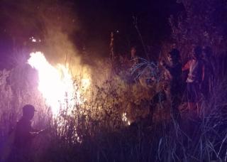 Kebakaran Taman Nasional Gunung Ciremai Kuningan kembali Terjadi di Padabeunghar