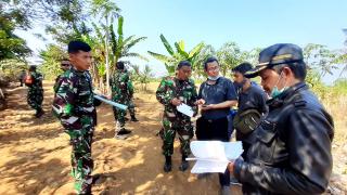 Danrem 062/TN Mendampingi IRDAM III/SLW Melaksanakan Verifikasi