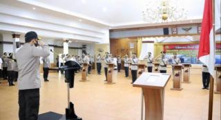 Kapolda Jateng Pimpin Sertijab Pejabat Polda Jateng dan 5 Kapolres