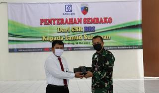 Lanud Sulaiman Terima Bantuan Paket Sembako