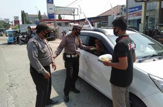 1.320 Orang Kena Teguran, Saat Jajaran Polres Indramayu Gelar Razia Pendisiplinan Masker