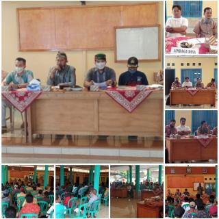 Pemdes Dayeuhluhur Adakan Rakor Bersama Lembaga Kemasyarakatan