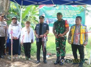 TMMD 128 Kodim 0623/Cilegon Rampungkan Pipanisasi Pertanian, Ratusan Hektare Sawah Kini Terairi