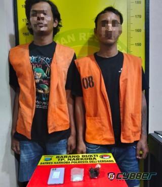 Dua Terduga Bandar Sabu Diciduk, 20,35 Gram Sabu Diduga Siap Diedarkan di Lubuk Pakam