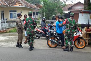 Tiga Pilar Kecamatan Conggeang, Gelar OPS Yustisi, Terapkan Perbup Sumedang