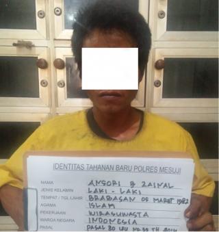 Tekab 308 Polres Mesuji Aman kan Pelaku Penganiayayan Anak Di Bawah Umur