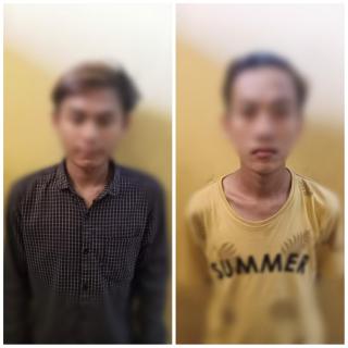 Dua Pelaku Curas Motor Diciduk Reskrim Polsek Penengahan