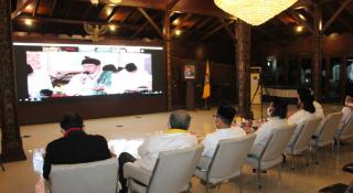 Kota Tegal Ikuti Istigasah dan Doa Bersama Untuk Keselamatan Jateng Secara Virtual