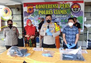 Pelaku Pencurian Dengan Modus Pecah Kaca Mobil Diringkus Sat Reskrim Polres Ciamis Polda Jabar