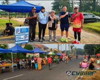 Kapolsek Cilegon Sambangi Car Free Day Bona, Ajak Pedagang Tertib dan Dukung UMKM Jombang