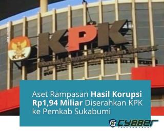 Bupati Terima BMN Eks Barang Rampasan Negara Dari KPK RI dan Launching Aplikasi Simpatik