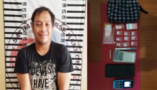 Bandar Narkotika Yang Merupakan TO Ditangkap Satresnarkoba Polres Tulang Bawang
