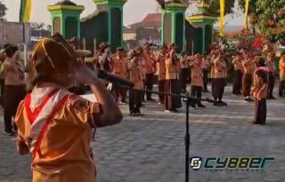 Lawan Gempuran Gadget, SDN 2 Bulurejo Juwiring Hidupkan Kembali Permainan Jadul di Hari Pramuka