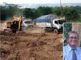Galian C semakin Marak Terjadi, LSM Lapan Tipikor Indonesia Sebut Penegak Hukum Terkesan Tutup Mata