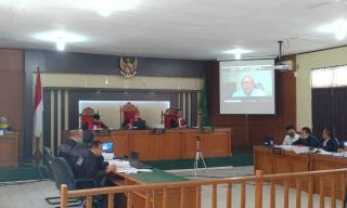 Penandatanganan Kontrak Proyek Jalan Bengkalis Tanpa Dihadiri Tersangka Amril Mukminin
