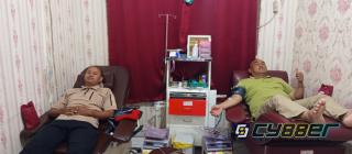 Peduli Kemanusiaan, Kodim 0623/Cilegon dan Warga Kota Baja Sumbang 70 Kantong Darah untuk Sesama