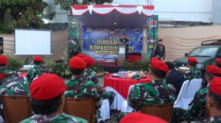 Jawara Ayam Kremes Menjadi Tempat Kegiatan Syukuran HUT Kopassus ke 72 