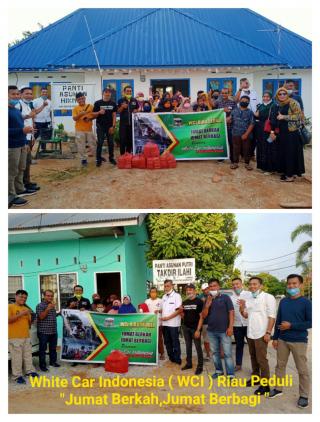 Komunitas Mobil WCE Lakukan Kegiatan Jumat Barokah