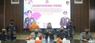 Kapolres Sumedang Gelar Konferensi Pers Ujaran Kebencian Kepada Institusi Polri dan TNI