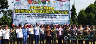 Pembukaan TMMD ke-125 di Cilegon: TNI Bersinergi Bangun Desa dan Perkuat Ketahanan Nasional