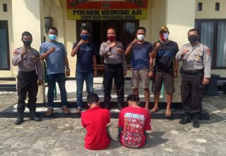 Dua Pelaku Curas Terhadap Pelajar Ditangkap Polisi