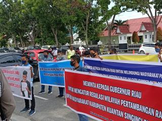 AMRB Minta Gubernur Riau Segera Mengatur Regulasi Pertambangan Rakyat di Kuansing