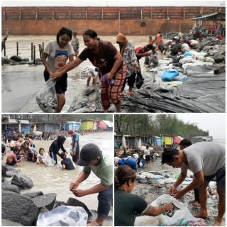 Berkah Pulo Batam Sari Warga Batam Sari Saling Berduyun-Duyun