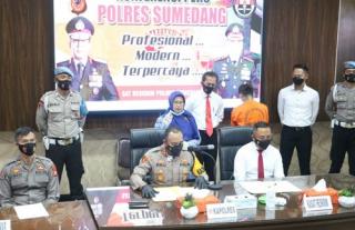 Spesialis Pembobol Toko Tertangkap, Kapolres Sumedang Gelar Konferensi Pers