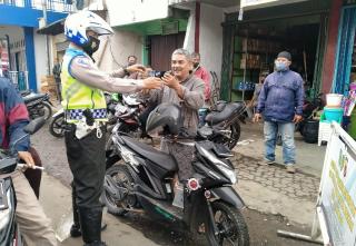 Belasan Pelanggar Protokol Kesehatan Terjaring Ops Yustisi di Wilkum Polres Sukabumi Kota