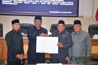 Bupati Sukabumi Hadiri Rapat DPRD Bahas Sejumlah Agenda Strategis. 