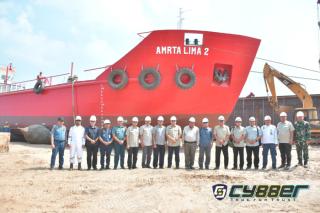 SPOB Amrta Lima-2 Resmi Diluncurkan, Perkuat Transportasi Energi dan Logistik Maritim Nasional