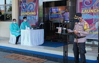 Launching Genose covid 19, Ini Penjelasan Kapolres Sumedang