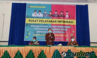 Konferensi Pers Satuan Gugus Tugas Percepatan Dalam Penanganan Covid -19 Kabupaten OKU